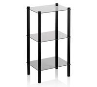 kela Shelving, metal, Black, 3 Etagen