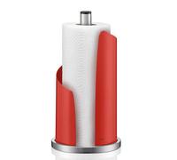 kela Stella Standing Kitchen Roll Holder for Thick Rolls 32 cm High Stainless Steel Metal Red