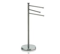 Kela Towel holder Swing of Stainless-Steel in silver, Metal, 33 x 28.5 x 85.5 cm