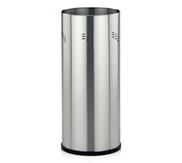 kela umbrella stand matt stainless steel, umbrella holder with water collection tray, height 50 cm, SWING