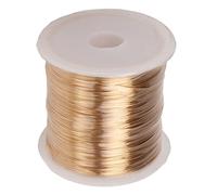 Kelawoly 0.3mm 100m Jewelry Copper Wire for Craft, Bendable Beading Wire on Spool, Soft Thread for DIY Necklaces Bracelets Earrings