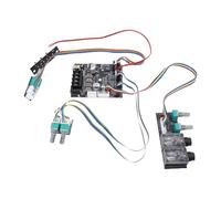Kelawoly 2.0 Channel Bluetooth Power Amplifier Board 50W+50W AUX USB Microphone Input DIY Audio Amp Module for Speaker System