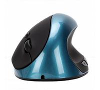 Kelawoly 2.4GHz Vertical Mouse, Ergonomic Wireless Mouse Rechargeable with 6 Buttons 1600 DPI for Right Hand Comfort Wrist Pain Relief