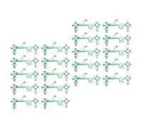 Kelawoly 20Pcs Flexible Ribbon Circuit Board, Conductive Film Replacement for 4 Pro Slim Controller, with Plastic and Metal Material, Fit for JDM 050 JDM 055 Game Console Parts