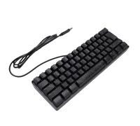 Kelawoly 61 Keys RGB Backlit Gaming Keyboard, Compact Portable USB Wired Mechanical Feel, with 25 Key No Conflict Technology and Customizable Lighting, for PC Laptop Computer
