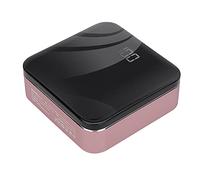 Kelawoly 8000mAh Power Bank with LED Display, Red | 8000mAh Capacity, LED Display, Red and Gold Finish