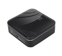 Kelawoly 8000mAh Power Bank with LED Display, Red (Black) | Slim Aluminum Case, 2 USB Charging Ports, Dual Input Compatibility, Travel Essentials, On-the-Go Charging