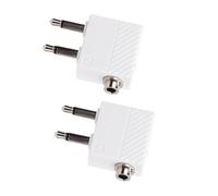 Kelawoly Airplane Headphone Adapter ABS Airline Plane Headset Converter