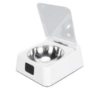 Kelawoly Automatic Cat Feeder, Infrared Sensor Smart Pet Feeder Digital Display with Removable Food Bowls Dishwasher Safe for Cats Small Dogs