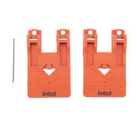 Kelawoly Cabinet Hinge Position Tool, Hinge Jig Mounting Template with Strong Magnet Clamp Height Adjustable ABS Alloy for Cabinet Door Installation Frame Alignment