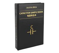 Kelawoly Capacitor Sample Book, SMD Chip Assorted Kit with 84 Values for Engineer Student Proofing Maintenance Teaching Experiment