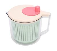 Kelawoly Electric Salad Spinner Lettuce Washer Vegetable Dryer 4L Large Capacity USB Rechargeable Quick Drainage with Detachable Parts for Kitchen Greens Berries Fruits (Style 1)