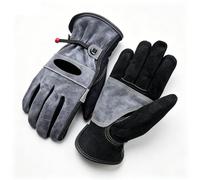 Kelawoly Full Cowhide Leather Work Gloves with Cotton Lining and Adjustable Wrist Strap Reinforced Palms for Gardening Welding Construction Chainsaw (2022G S)