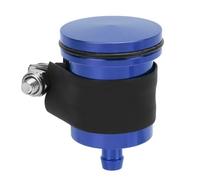 Kelawoly Motorcycle Brake Fluid Reservoir, Aluminum Brake Oil Cup, Optimized Performance, Easy Installation 40ml for YZF R1 R3 R6 Z900 250R (Blue)