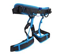 Kelawoly Safety Harness, U Shaped Cushion Design with High Strength Polyester Reinforced Yarn, Alloy Adjustable Buckle, Side Equipment Ring, for Mountaineering Camping Aerial Work (Blue)