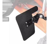 Kelawoly Trailing Arm Mud Flaps Rear Trail Arm Mud Guards 7in X 10 7/8in HDPE Mudflap Kit with Steel Brackets for Maverick X3 2017-2024 Turbo R RS XRS XRC XMR MAX Models