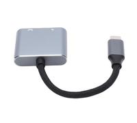 Kelawoly USB C to AR Glasses and Charging Adapter, 4K 60Hz Dual Port Hub with 100W PD Fast Charging for XREAL Air 2 RayNeo Air 2s Viture Pro Smartphones Switch Steam Deck