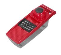 Kelawoly Vegetable Chopper, PP Stainless Steel Vegetable Cutter with (Red)