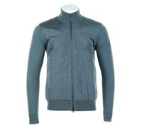 Kelbrook Zip Cardigan Petrol, XXL