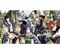 KELDOG Cartoon Anime Fairy Tail Jigsaw Puzzles Puzzle 1000 Pieces Wooden Puzzles Educational Game Brain Challenge Puzzle For Kids Childrens