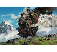KELDOG Howl'S Moving Castle Wooden Puzzle, 1000 Pieces Customized Jigsaw Puzzles Toys, Adults Teenagers Kids Cartoon Puzzle Games