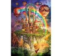 KELDOG Puzzles Classic Puzzle Game The Tarot Castle Painting Jigsaw Puzzle Paper 1000 Piece Adults Pullzes Game Toys Art Wall Home Decor Sturdy And Easy