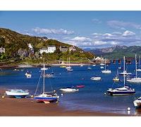 KELDOG Puzzles Jigsaw Puzzle 1000 Pieces - Barmouth Wales Picture, Wooden Adult Children Kids Landscape Jigsaws, For Home Decor Puzzles Jigsaws