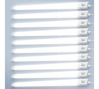 Keleef 10 Pcs LED Batten Lights 4FT 40W 6500K LED Tube Light with Motion Sensor, IP65 Waterproof 4400LM LED Ceiling Strip Lights for Office Warehouse Garage Workshops Basements Kitchen Living Room