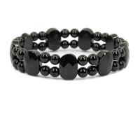 Keleny Natural Gemstones Oval Faceted Beads Handmade Healing Charm Reiki Stretch Bracelets for Women 7 Inch, 7.2 inch, Stone, stone