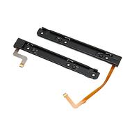 KELFEEAO 1 Pair J - Con Rail, Metal Slide Rail Replacement for S OLED Professional Controller Track with Flex Cable Smooth Gaming Repair Part