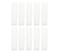 KELFEEAO 10Pcs Plastic Hose Barb Fitting, 9mm Straight Equal Barbed Splicer Mender Joint Union Adapter for Pump, Silicone, and Tubing Connections (14-14mm Straight Through)