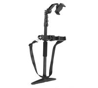 KELFEEAO 51.2in Foldable Selfie Stick Tripod for Ipho Android, Portable Ipho Tripod 360° Adjustable Professional-Grade Studio Amateurs Camera Filiming