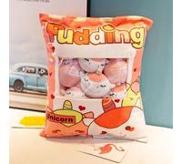 KELFEEAO Cute Pig Plush Pillow Toy, Adorable Stuffed Animal Soft Fluffy Cushion Decorative Throw Pillow for Home Decoration Gifting (Unicorn 35-50)