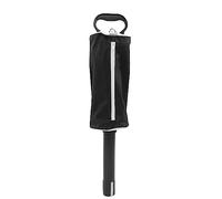 KELFEEAO Golf Ball Retriever, Portable Shag Bag Golf Ball Pick up with Removable Plastic Tube Large Capacity Pocket Shagger Storage Holds up to 70 Balls (Black)
