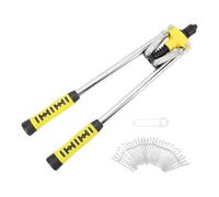 KELFEEAO Rivet Gun, Double Handle Pull Willow Guns Alloy Steel Labor Saving Manual Rivet Nut Tool for Automotive Motorcycle Household Repairs