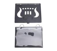 KELFEEAO Sheet Music Folder, Music Flip Folder Pages 5 Window Binder Organizer for Music Stand for Marching Band, Clarinet Lyre, Trumpet Lyre