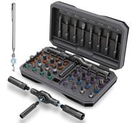 KELIN 42 in 1 Magnetic Ratchet Screwdriver Set, Multi Bit Ratcheting Torx Screwdriver Sets, Secret Santa Gifts for Men Who Have Everything, Stocking Fillers for Men Christmas Gifts for Him Dad