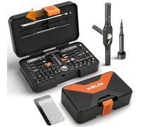 KELIN 78 IN 1 Magnetic Ratchet Screwdriver Set with Detachable T Handle | S2 Steel Bits, for Furniture, Precision Electronics, Bicycle Repair, Gift for Men Husband