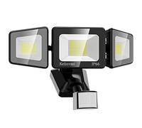 kelinvmi 120W LED Floodlight with Motion Sensor Outdoor 12000LM with Motion Sensor, Warmweiß IP66, Outdoor Security Lighting for Garden, Garage, Home, Yard
