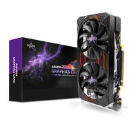 Kelinx AISURIX RX 580 Graphics Card, 2048SP, Real 8GB, GDDR5, 256 Bit, Pc Gaming Video Card, 2XDP, HDMI, PCI Express 3.0 with Freeze Fan Stop for Desktop Computer Gaming Gpu