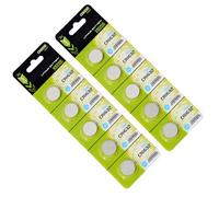 Kelisdi 10pc/5pc CR1620/CR1632/CR1616 3V Button Batteries High Performances Lithium Batteries For Remote Controls Small Devices