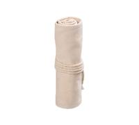 Kelisdi 12/24/36/48/72 Holes Canvas Pen Curtain Pencil Bag for Case Makeup Wrap Holder Storage Pouch School Supplies Metal Fold Back Clips Paper Clamps Spring Clips Clamps