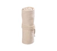 Kelisdi 12/24/36/48/72 Holes Canvas Pen Curtain Pencil Bag for Case Makeup Wrap Holder Storage Pouch School Supplies Metal Fold Back Clips Paper Clamps Spring Clips Clamps