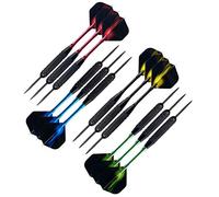 Kelisdi 12pcs Professional Darts Steel Tips Aluminum Shafts PET Flight For Electronic Dartboard Outdoor Indoor Games For Dartboard Game