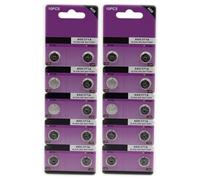 Kelisdi 20pcs / 10pcs High Capacity AG6 SR920SW Button Cell Batteries for Lasts Electronic Device Use Power Supply Battery Button Cell Batteries