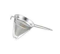 Kelisdi 304 Stainless Steel Conical Strainer with Long Handle China Cap Strainer Fine Meshes Bouillon Sieve for Kitchen Cooking Kitchen Filter
