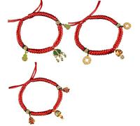 Kelisdi 3pcs Regulable Necklace Blessing Hand Pendants Durability Pet Collars For New Years Durability Pet Collar