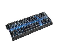 Kelisdi Anti-Fading High Compatibility 19-Key Foggy Transparency Keycaps Set Mechanical Keyboards Gaming Keycaps