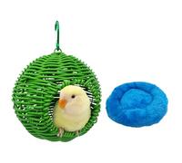 Kelisdi Bird Shelter for Cockatiels Lovebirds Inviting Residence Throughout the Year Friendly Bird Shelter