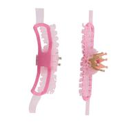 Kelisdi Birthday Pet Collar Dog Headwear Birthday Costume Glittering Crowns Studded Flower Dog Neck Wrap Party Accessories